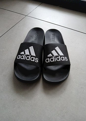 Adidas Erkek Siyah Spor Terlik - Görsel 3