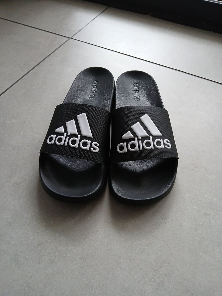 Adidas Erkek Siyah Spor Terlik - Görsel 3