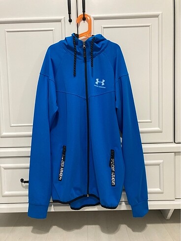 under armour marka erkek fermuarlı sweatshirt