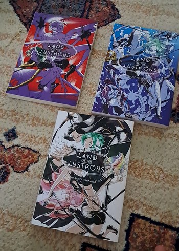 Land of the Lustrous Çizgi Roman Seti 1-3 ciltleri ingilizce