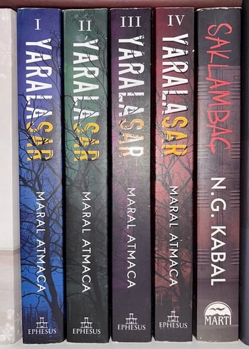 Yaralaşır Serisi 4 Kitap imzalı