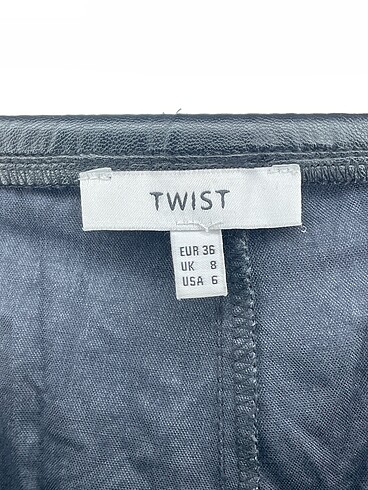 36 Beden siyah Renk Twist Düz Kesim %70 İndirimli.