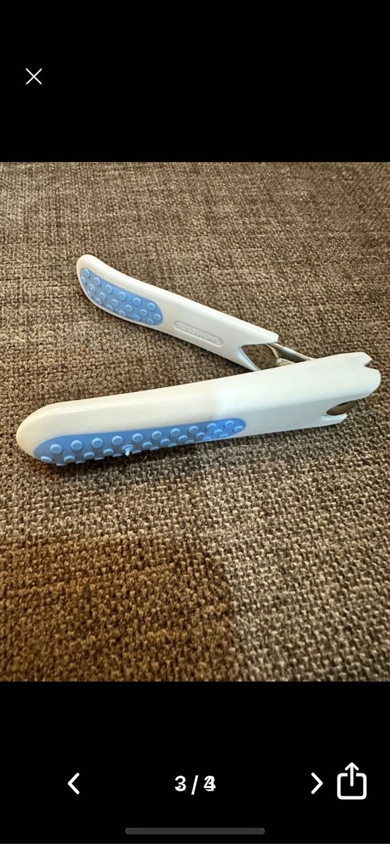 FUSS WOHL Beyaz Tırnak Makası - Görsel 3