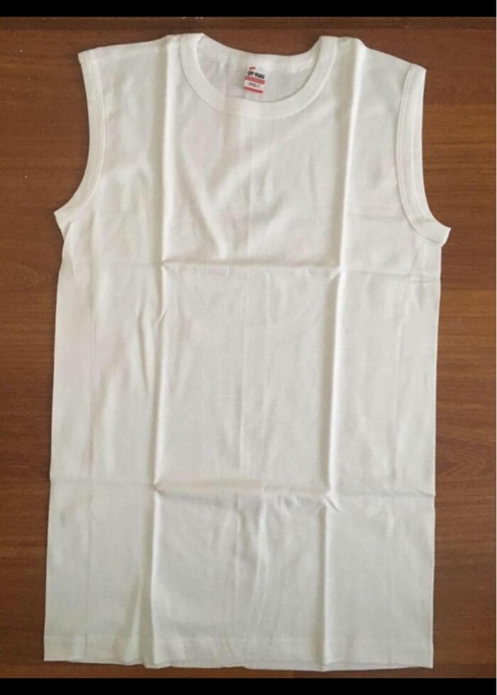 Çift yıldız ribana atlet - Görsel 3