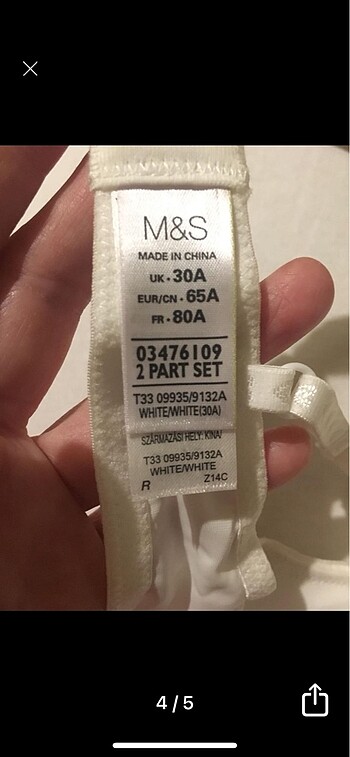 Marks&Spencer Angel serisi sütyen - Görsel 5