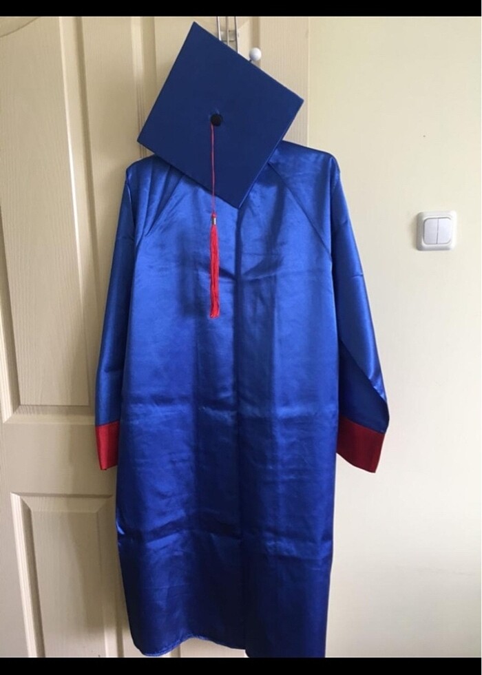 Mezuniyet cüppe kep takım - Görsel 3