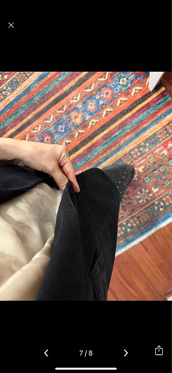 Touche prive antrasit denim ceket - Görsel 6