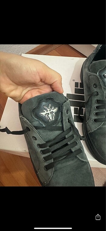 Elle süet deri ayakkabı - Görsel 6