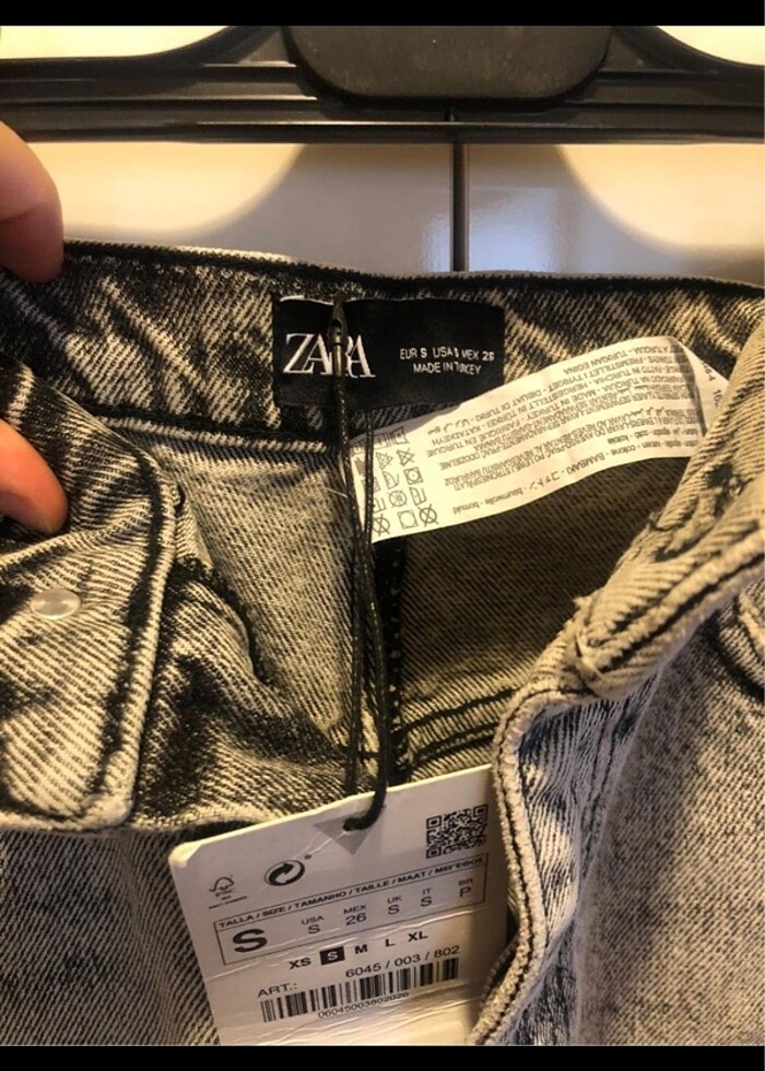 Zara denim etek - Görsel 2