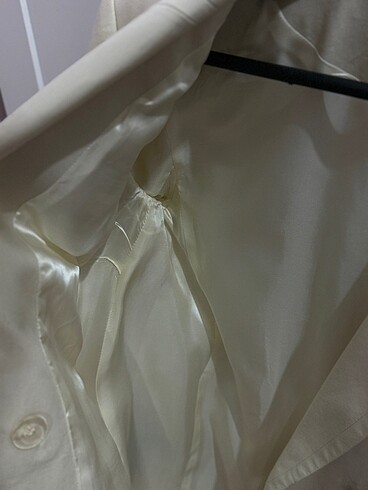 Network taş rengi kruvaze blazer ceket - Görsel 10