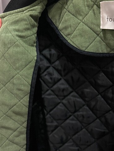 Twist kalın kapitone ceket - Görsel 5