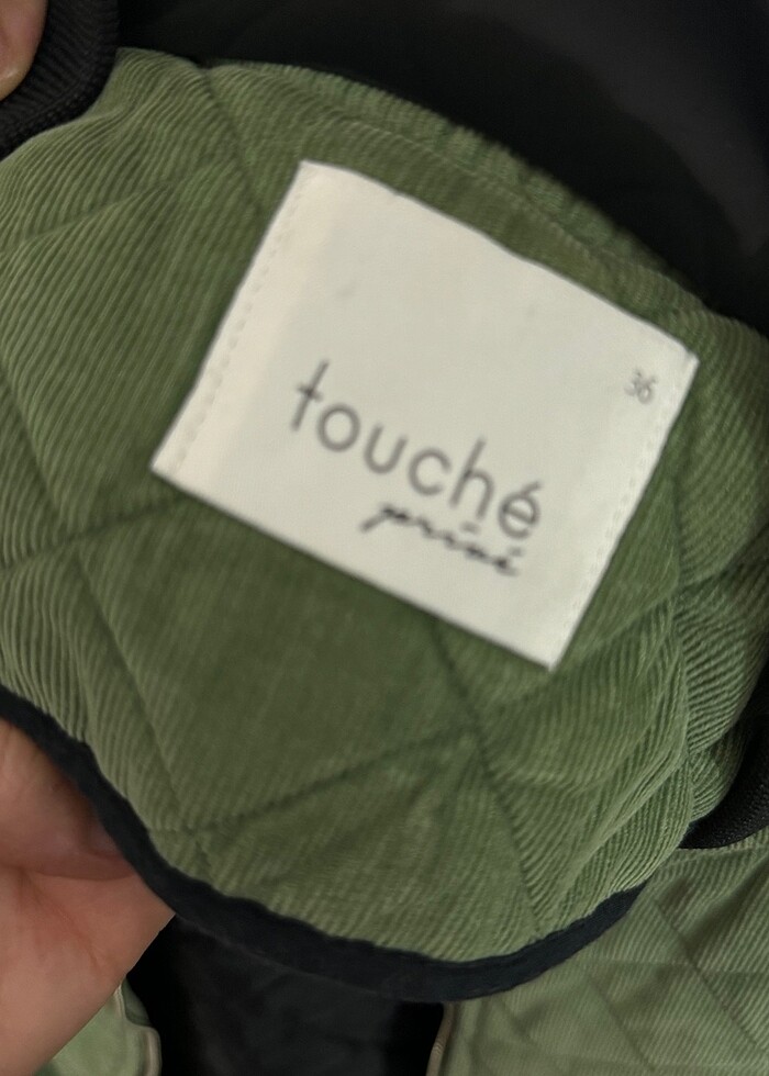 Twist kalın kapitone ceket - Görsel 2