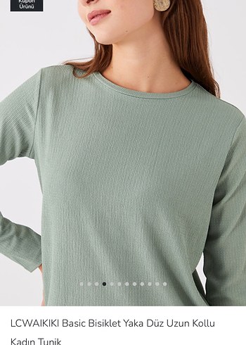 LC Waikiki Kadın Uzun Kollu Basic Tunik
