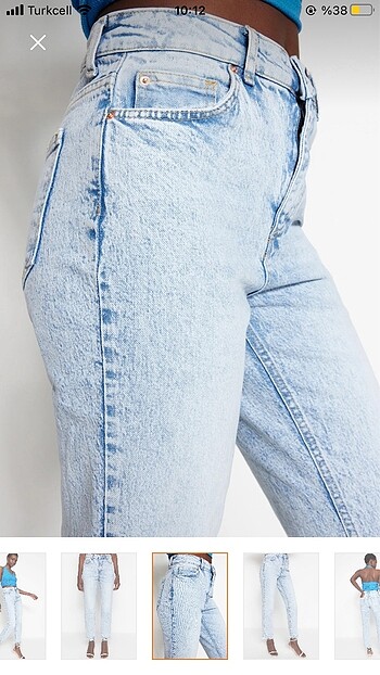 36 Beden milla etiketli jean 36 hiç giyilmedi