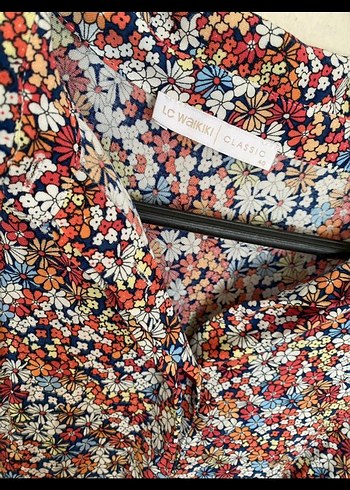 Çiçek Desenli Uzun Kollu Bohem Elbise - Görsel 3