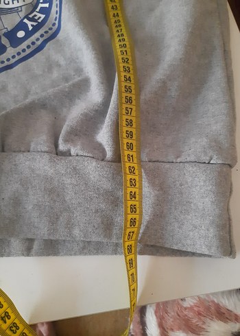 Gri Baskılı Bel Detaylı Sokak Stili swit - Görsel 2