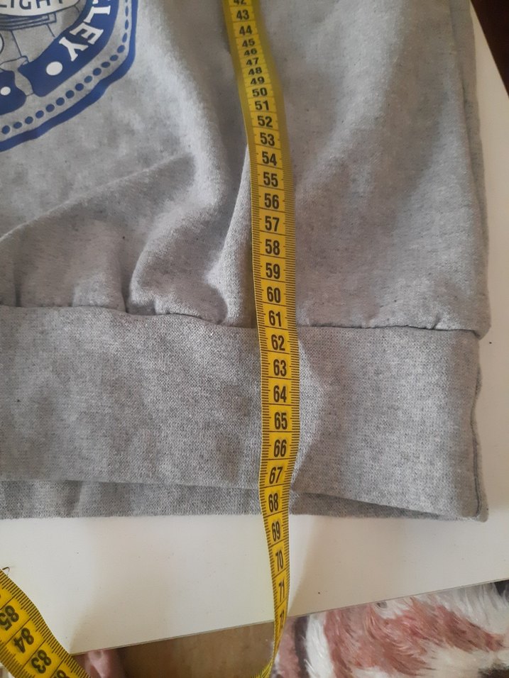 Gri Baskılı Bel Detaylı Sokak Stili swit - Görsel 2