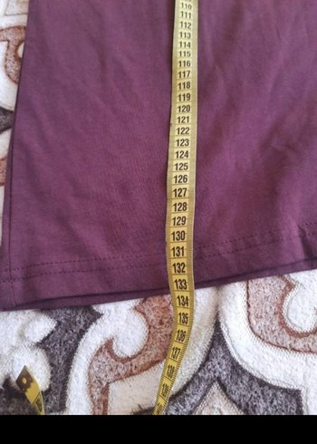 Manuka bordo Kemerli Uzun Kollu Uzun Elbise - Görsel 7