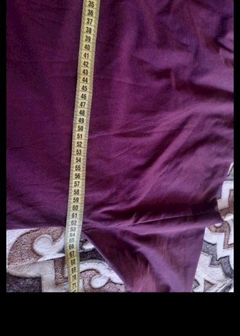 manuka bordo Uzun Kollu Kuşaklı Kadın Elbise - Görsel 6