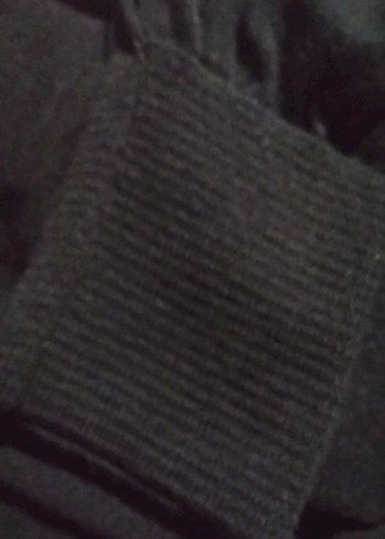 Siyah Uzun Kollu Kadın Triko Elbise - Görsel 6