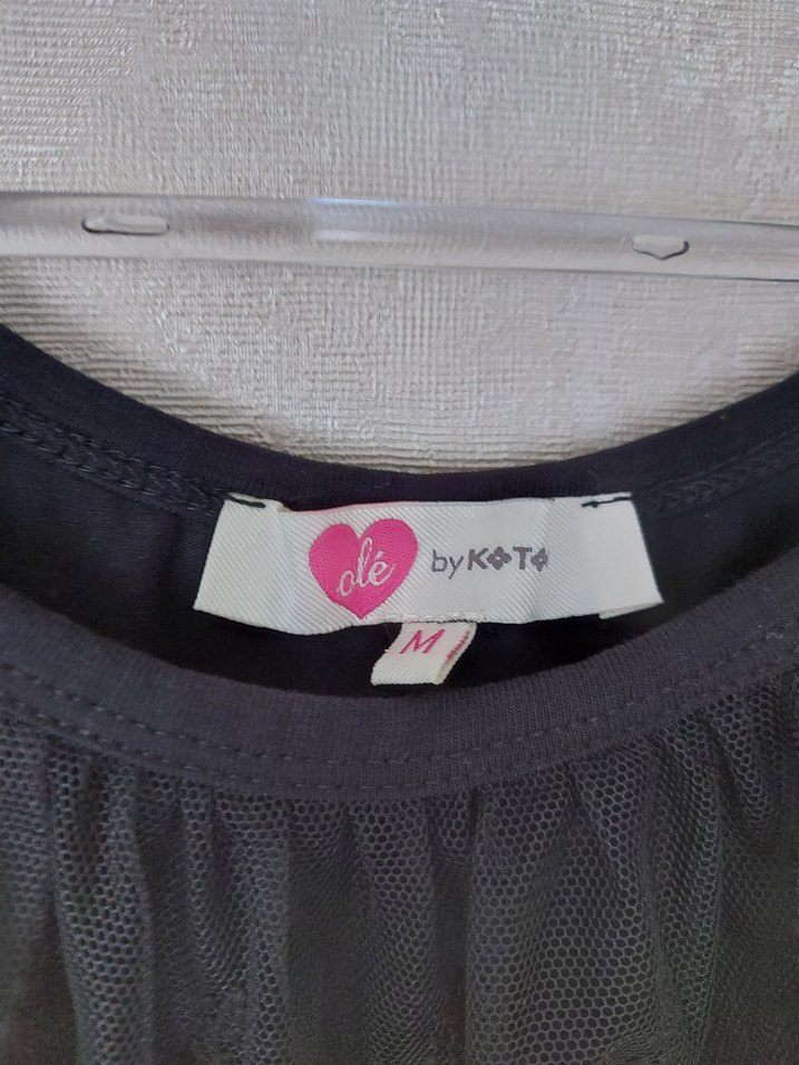 Dantel Fırfırlı Siyah Straplez Bluz - Görsel 2