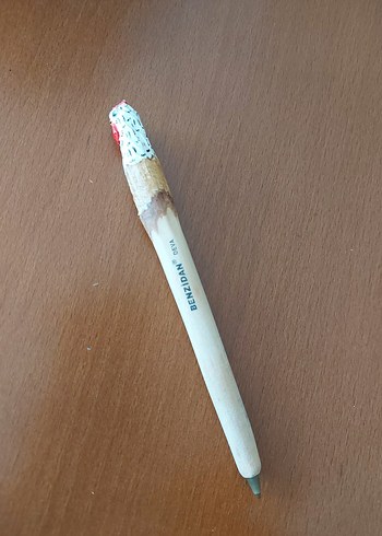 Tavuk Figürlü Beyaz Kalem - Görsel 4