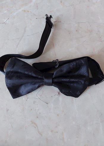 Sarar Klasik Siyah Bağlamalı Erkek Papyon - Görsel 3