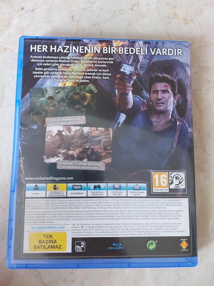 Uncharted 4 PS4 Türkçe Oyun - Görsel 3
