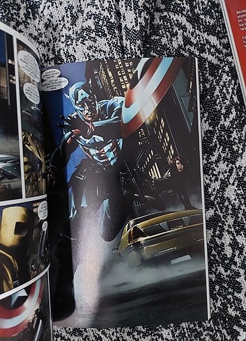 Beden Renk Captain america Kaptan amerika'nın ölümü cilt 1 2 3 çizgi roman