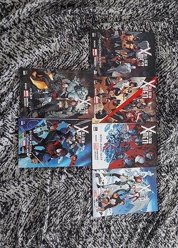 All new all different x men cilt 1 2 3 4 5 6