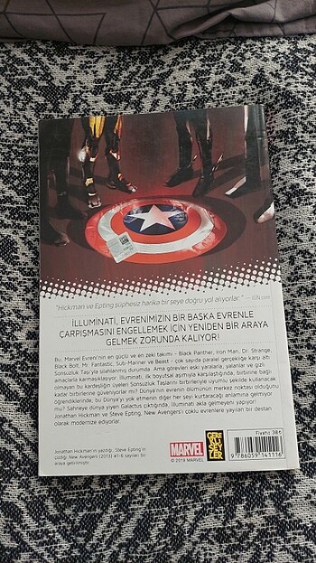 New avengers cilt 1 her şey ölür çizgi roman marvel