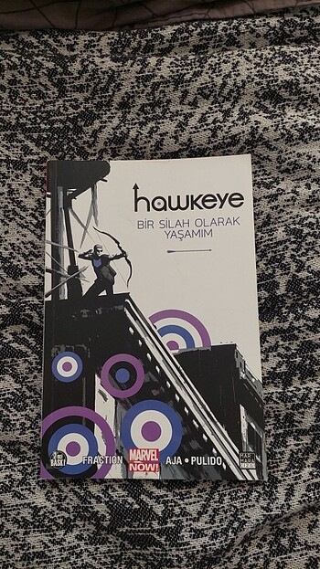 Hawkeye cilt 1 bir silah olarak yaşamım çizgi roman marvel 
