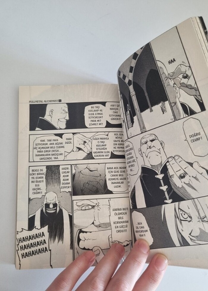 fullmetal alchemist/metal simyaci manga  - Görsel 2