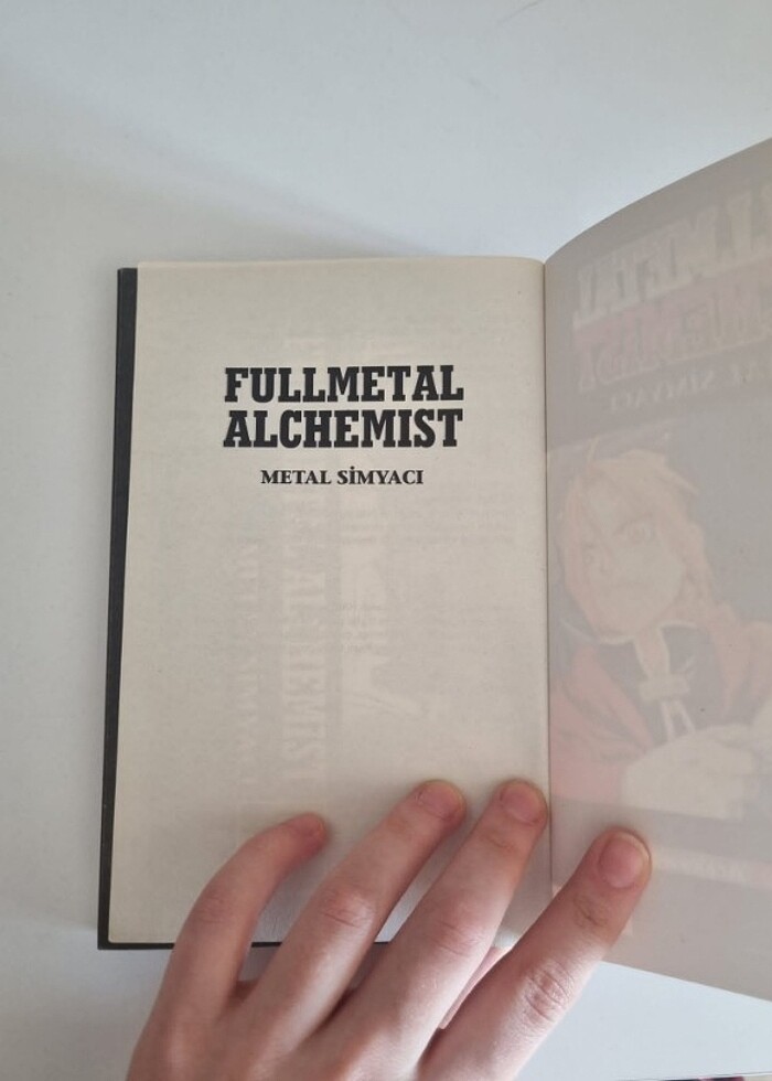 fullmetal alchemist/metal simyaci manga  - Görsel 3