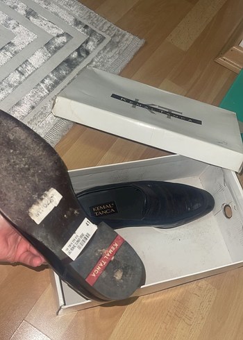 Kemal Tanca Siyah Yılan Desenli Erkek Klasik Ayakkabı - Görsel 3