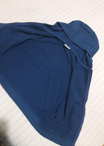 4 Yaş Beden Çocuk Kapüşonlu Fermuarlı Sweatshirt hırka