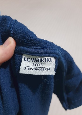 4 Yaş Beden lacivert Renk Çocuk Kapüşonlu Fermuarlı Sweatshirt hırka
