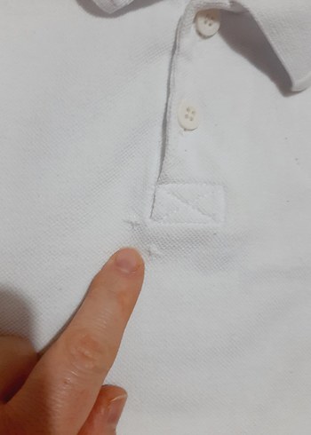 5 Yaş Beden Beyaz okul Çocuk Polo Tişörtü