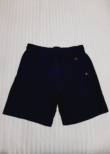 Erkek Mavi Mini Rahat Kesim deniz Şortu - Görsel 6