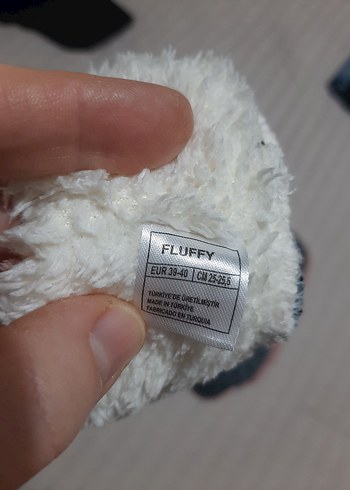 Kızlar için Pembe Kürklü Sıcak Ev Terliği panduf patik - Görsel 3