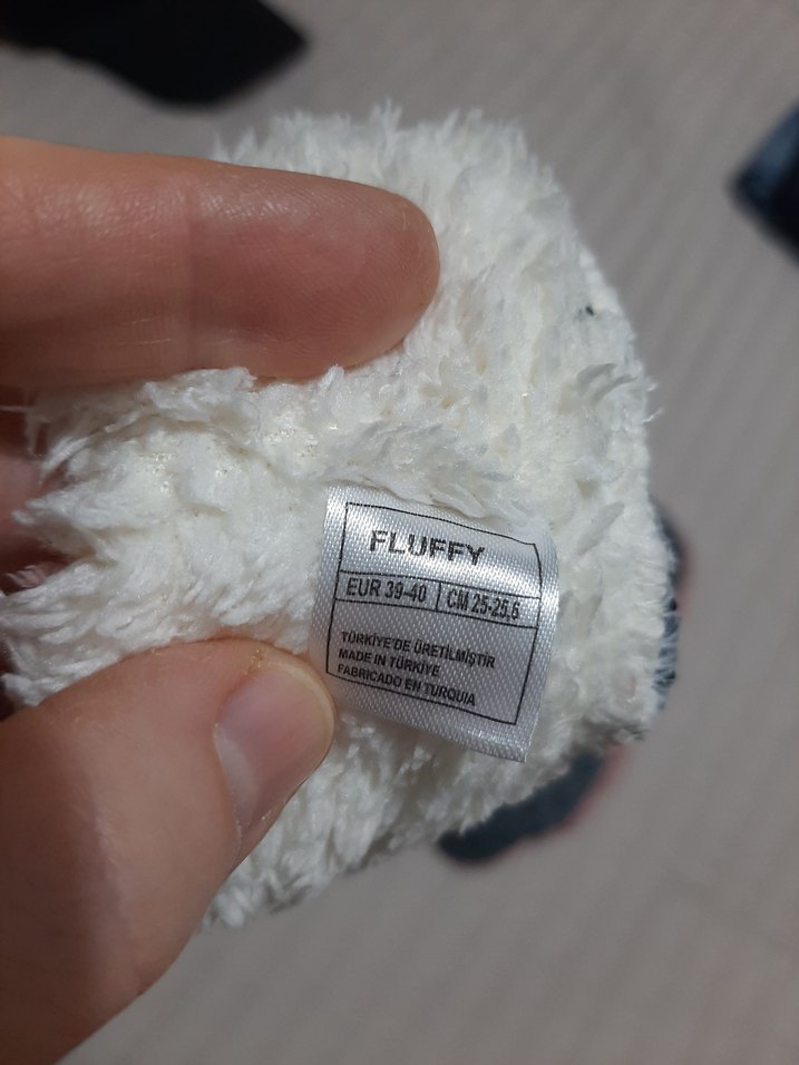 Kızlar için Pembe Kürklü Sıcak Ev Terliği panduf patik - Görsel 3