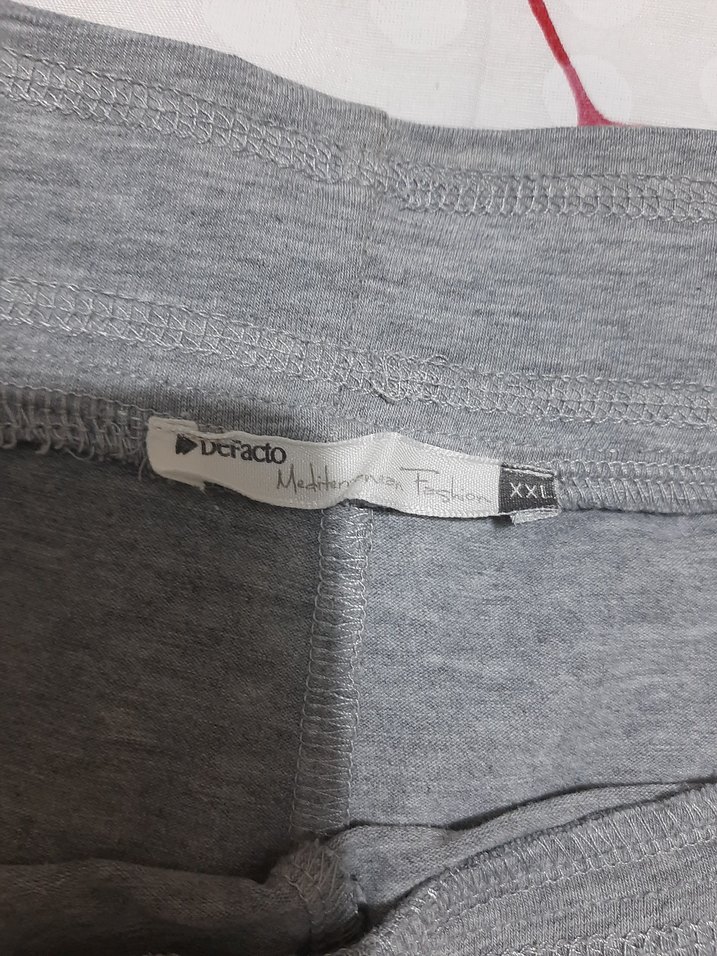 Defacto büyük beden Şort kapri bermuda - Görsel 5