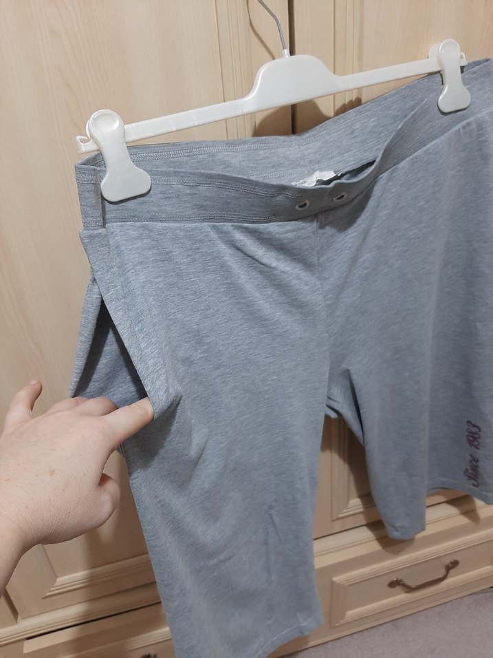 Defacto büyük beden Şort kapri bermuda - Görsel 3