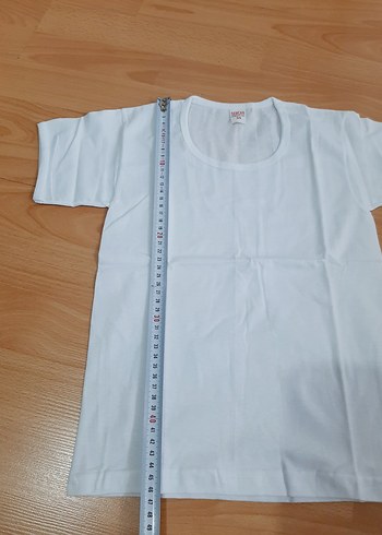 Beyaz 2 tane Çocuk Atlet faniler tişört - Görsel 3