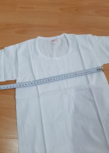 Beyaz 2 tane Çocuk Atlet faniler tişört - Görsel 4