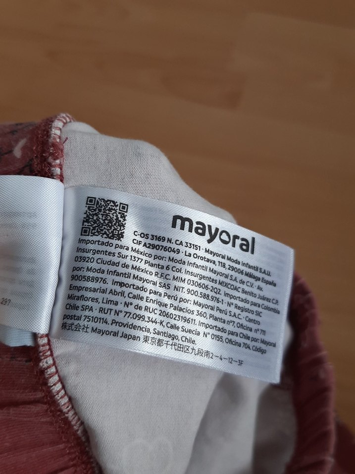 Kız Çocuk Pembe Sade Tayt mayoral - Görsel 4