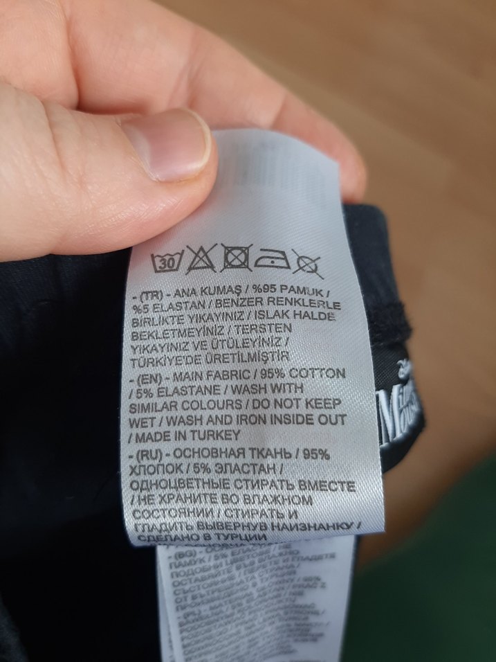 Siyah Kız Çocuk penye Tayt Lcwaykiki - Görsel 4