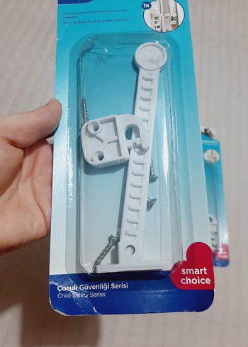 Çocuk Güvenlik Pencere Kilidi Beyaz - Görsel 3