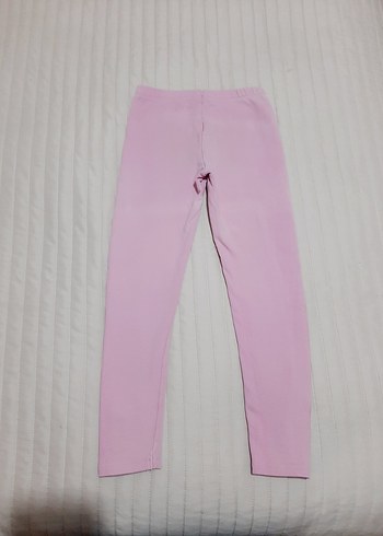 Nakışlı Pembe Kız Taytı Original Marines - Görsel 4