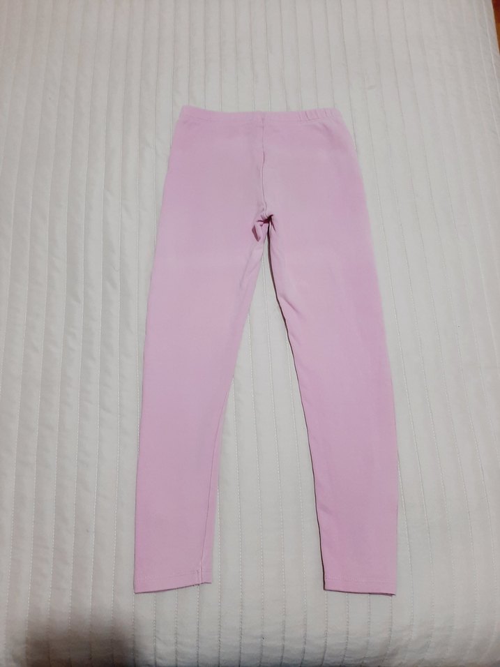 Nakışlı Pembe Kız Taytı Original Marines - Görsel 4